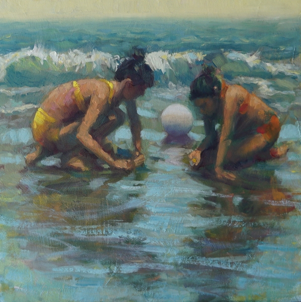 Buried Treasure - original oil painting by Bruce Bingham