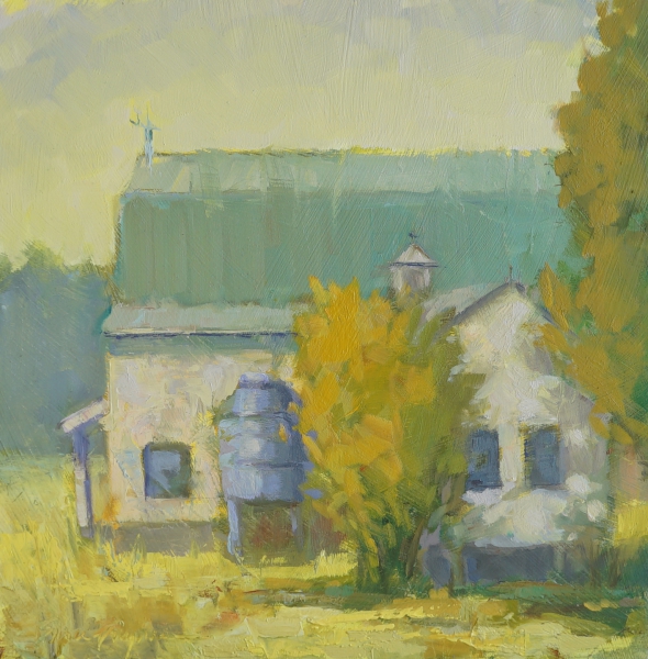 Asgaard Farm - oil painting by Bruce Bingham