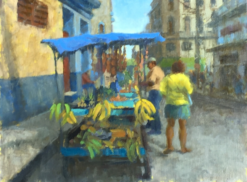 Chiquita - oil painting by Bruce Bingham