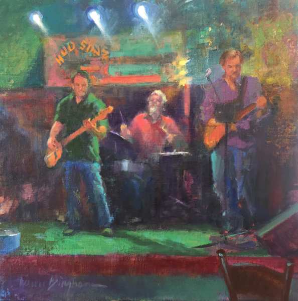 Hudson's - oil painting by Bruce Bingham