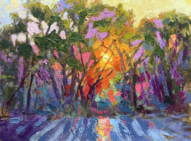 Sunrise Surprise - original oil painting by Bruce Bingham