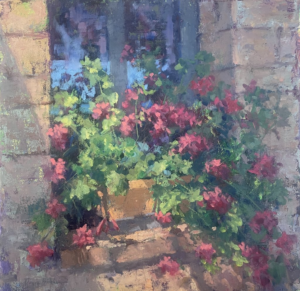 Overflowing - oil painting by Bruce Bingham